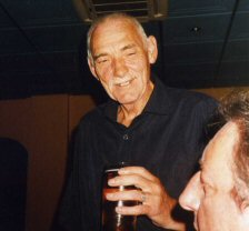 Alan Glazier, July 2005,celebrating John Lowe’s birthday 